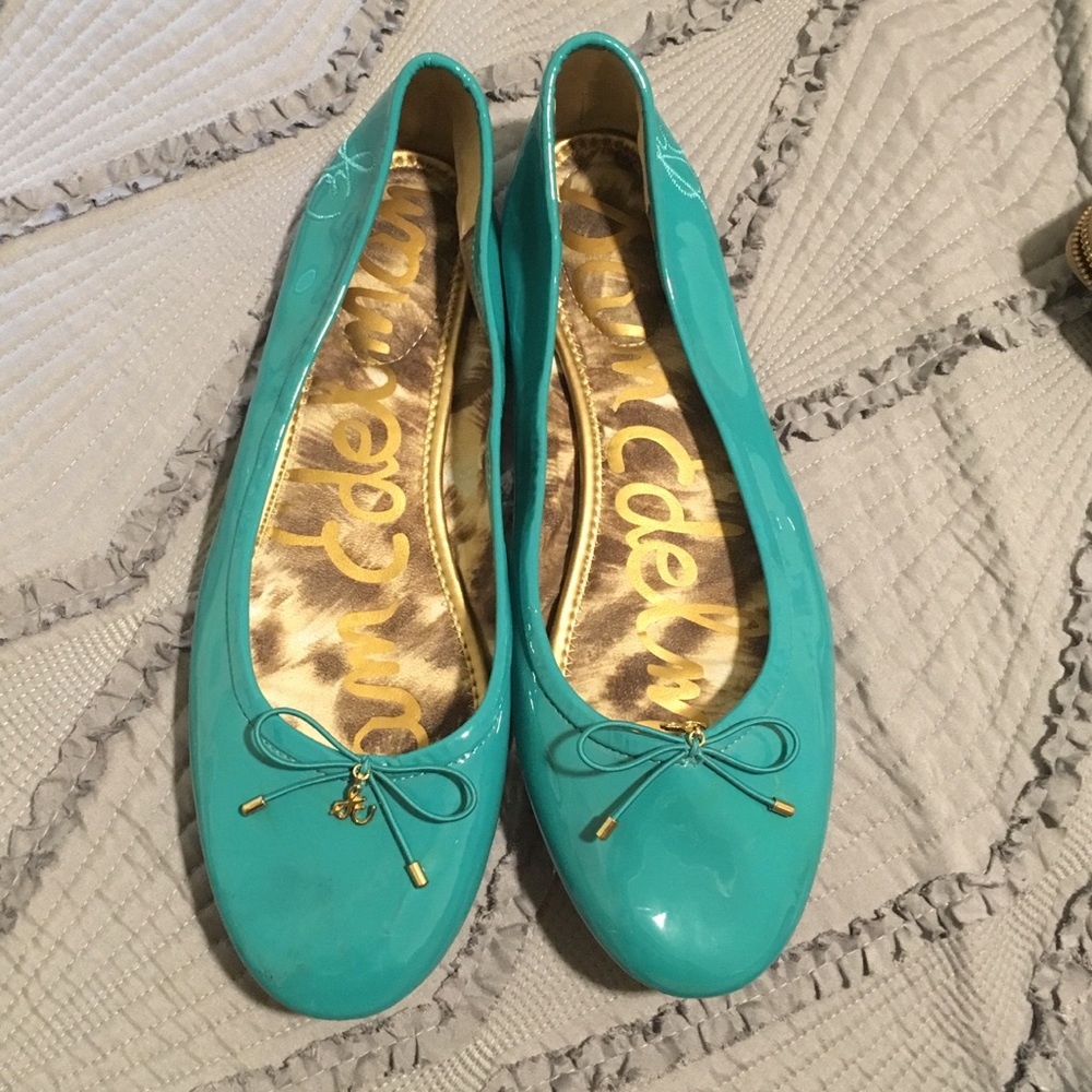 Sam Edelman Teal “Felicia” Flats